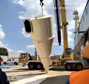 Fabricación de silos para industria alimenticios en Querétaro
