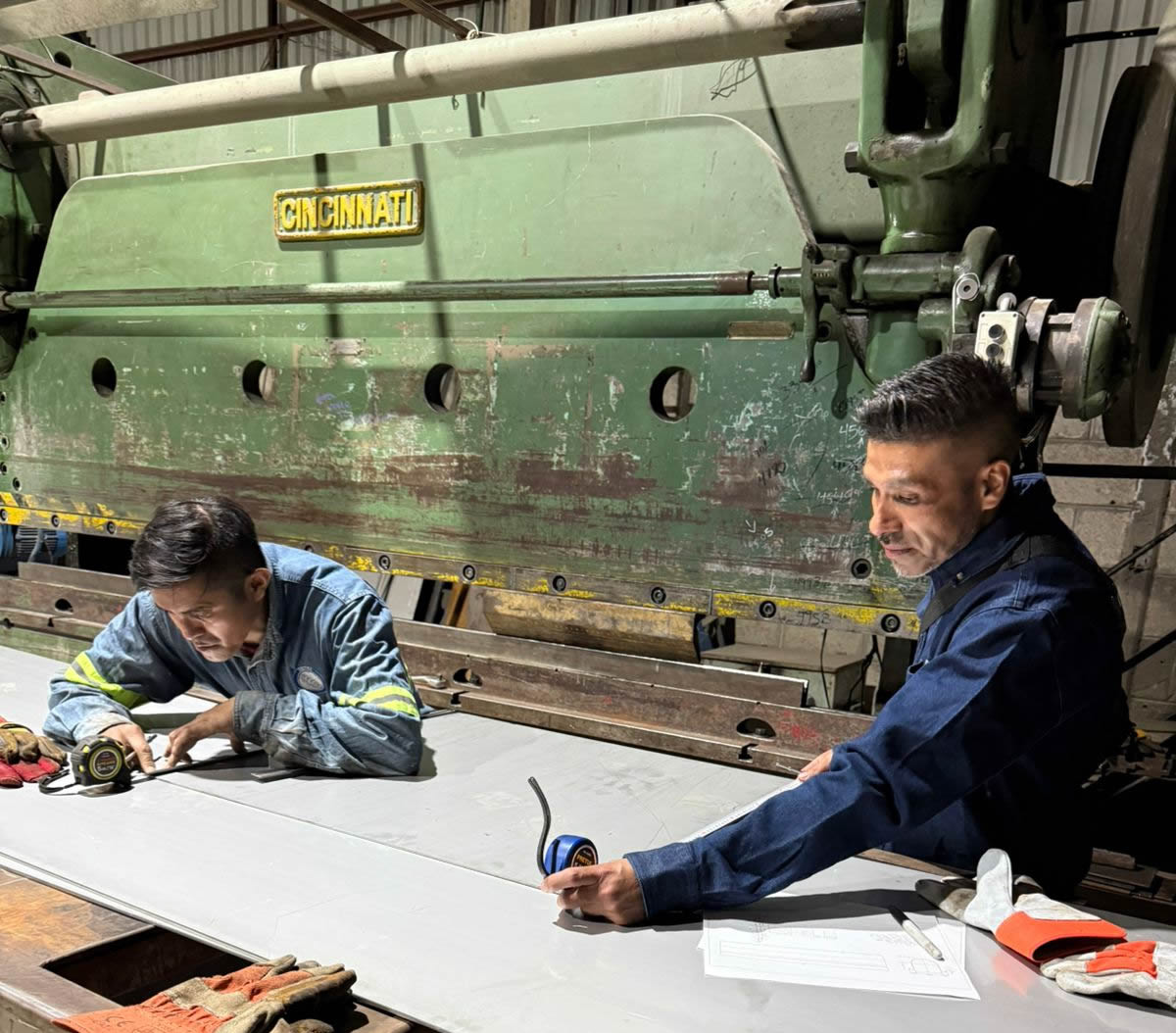 Corte, Doblado y Rolado de Lámina para Transportadores Helicoidales